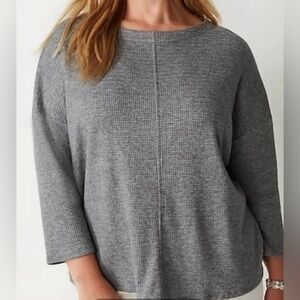 J. Jill Gray Sweater Top